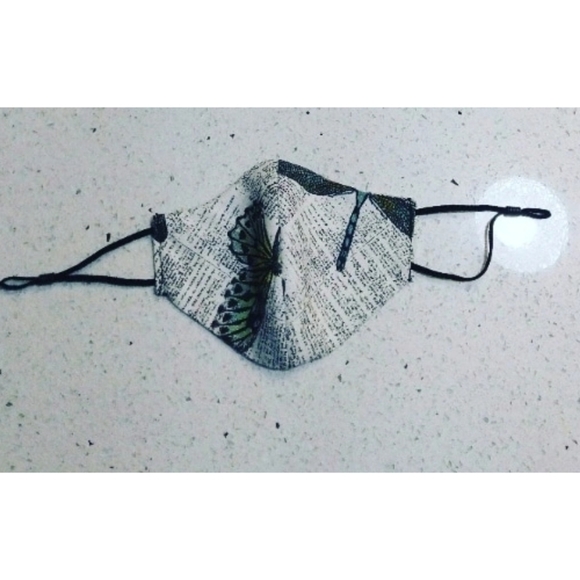 Handmade Stylish Designer Vintage Healthy Face Mask - Picture 4 of 4